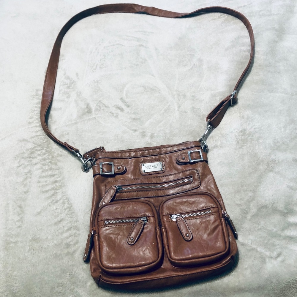 Nine West Brown Cross Body Bag